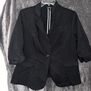 Short Sleeve Black Torrid  Blazer Size 2